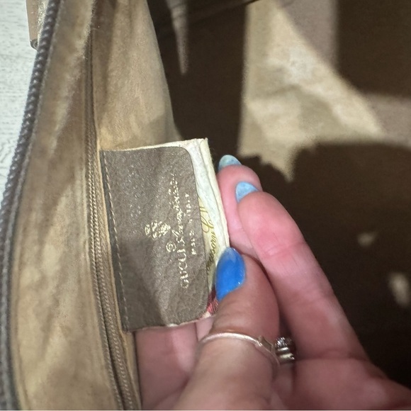 Gucci Tan Canvas & Leather Vintage PRISTINE Boston Bag Authentic with COA - Picture 11 of 13